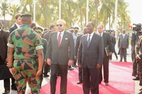 Visite du Roi du Maroc - Un accueil délirant réservé à sa Majesté Mohammed VI